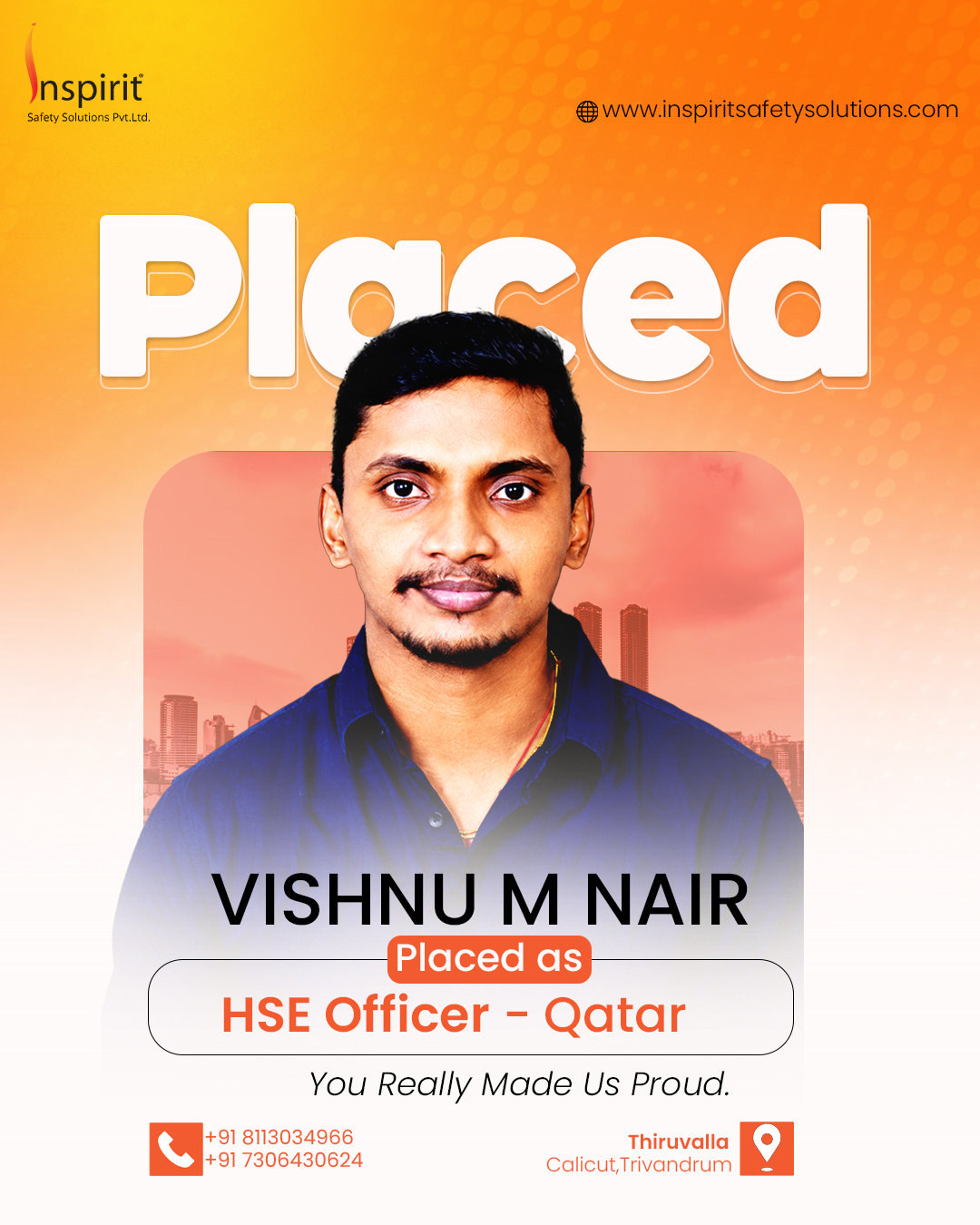 Vishnu M Nair_Placement